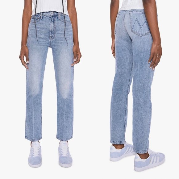 MOTHER SUPERIOR High Waisted Rider Ankle Jeans - Size 28 in Salt of the …